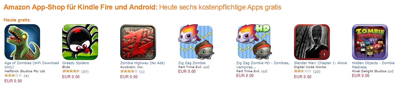 kostenlosen App bietet Amazon heute 6 kostenpflichtige Apps kostenlos ...