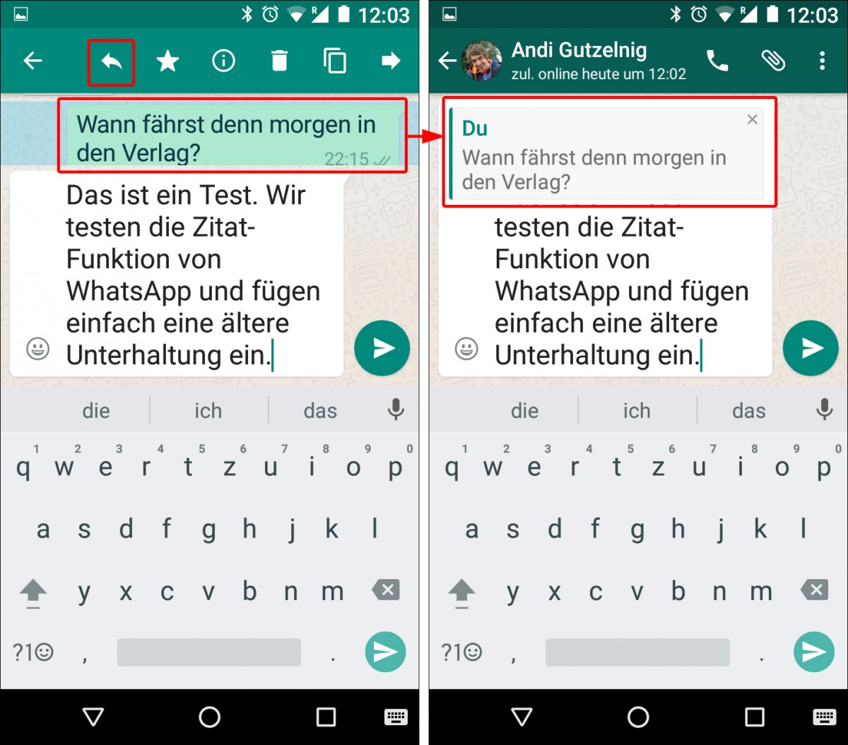 WhatsApp Bringt Zitatfunktion, Die Uns In Chats Andere Unterhaltungen ...