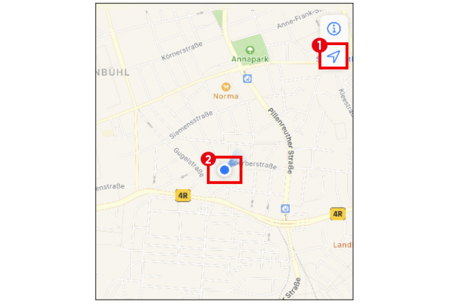 iPhone Ratgeber Karten_Ortsbestimmung
