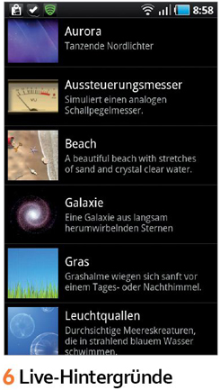 Hintergrunde Des Smartphones Anpassen Android Magazin