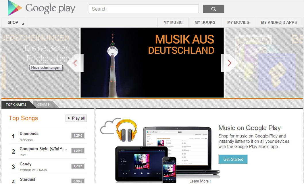 Google Music Erhält Dank Lizenzabkommen Zugriff Auf 5,5 Millionen Songs ...